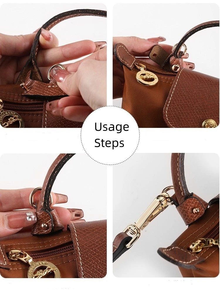 Bag Strap For Mini Longchamp Bag Shoulder Strap Dumpling Crossbody Bag 8 Bag Strap For Mini Longchamp Bag Shoulder Strap Dumpling Crossbody Bag - Image 6
