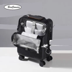 Travel Trolley Bag Rolling Luggage - Rolling Luggage Spinner 20 Inch 21 Travel Trolley Bag Rolling Luggage - Rolling Luggage Spinner 20 Inch -Vera Bradley Shop BeaSumore Front opening USB Rolling Luggage Spinner 20 inch light Suitcase Wheel Cabin Trolley Women s.jpg 640x640 7988506b 74e8 4983 97e4 ce02803121c3