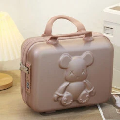 Cartoon Bear Mini Portable Carrying Suitcase Waterproof 14 Inch Gift -Vera Bradley Shop Cartoon Bear Mini Portable Carrying Suitcase Waterproof 14 Inch Gift Cosmetic Box Small Boarding Case Travel.jpg 640x640 56d5edeb 0949 4890 bc92 7cd791734105