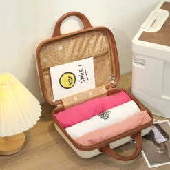 Cartoon Bear Mini Portable Carrying Suitcase Waterproof 14 Inch Gift -Vera Bradley Shop Cartoon Bear Mini Portable Carrying Suitcase Waterproof 14 Inch Gift Cosmetic Box Small Boarding Case Travel 48d591f4 895f 49a3 94a2 e7de96746a3c