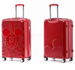 Disney Children's Luggage Cute Mickey Boarding Cartoon Fashion 20" -Vera Bradley Shop Disney Children s Luggage Cute Mickey Boarding Cartoon Fashion 20 Trolley Case Omni Directional Wheel Travel