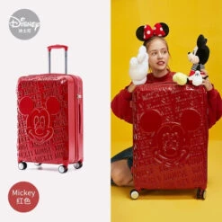 Disney Children's Luggage Cute Mickey Boarding Cartoon Fashion 20" -Vera Bradley Shop Disney Children s Luggage Cute Mickey Boarding Cartoon Fashion 20 Trolley Case Omni Directional Wheel Travel.jpg 640x640 4ca9789b 6a27 43ae b4a7 028a0b9abc5d