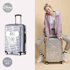 Disney Children's Luggage Cute Mickey Boarding Cartoon Fashion 20" -Vera Bradley Shop Disney Children s Luggage Cute Mickey Boarding Cartoon Fashion 20 Trolley Case Omni Directional Wheel Travel.jpg 640x640 c6a445c4 91d4 424c 95ad e5b839485311