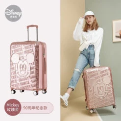 Disney Children's Luggage Cute Mickey Boarding Cartoon Fashion 20" -Vera Bradley Shop Disney Children s Luggage Cute Mickey Boarding Cartoon Fashion 20 Trolley Case Omni Directional Wheel Travel.jpg 640x640 dba66fed 5628 443f b16b fea098355bc7