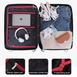 Disney Children's Luggage Cute Mickey Boarding Cartoon Fashion 20" -Vera Bradley Shop Disney Children s Luggage Cute Mickey Boarding Cartoon Fashion 20 Trolley Case Omni Directional Wheel Travel 52d76cb2 514e 42f3 8eb6 f8c91b22068c