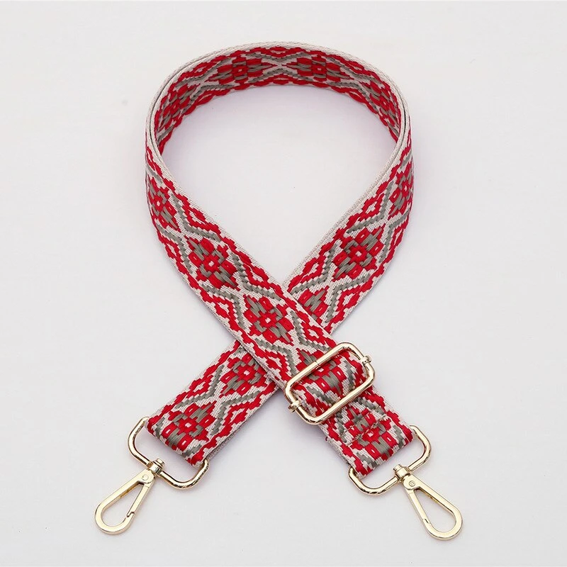 Embroidered Women's Accessories Replacement 80-140cm Adjustable 3.8cm 6 Embroidered Women's Accessories Replacement 80-140cm Adjustable 3.8cm - Image 4