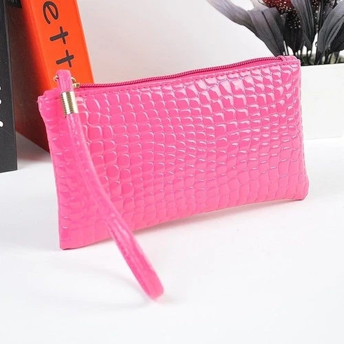 Fahion Handbag Womens Crocodile PU Leather Clutch 10 Fahion Handbag Womens Crocodile PU Leather Clutch - Image 8