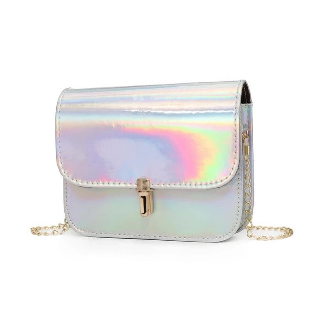 Fashion Shoulder Bag Women Laser Leather Crossbody 4 Fashion Shoulder Bag Women Laser Leather Crossbody - Image 2