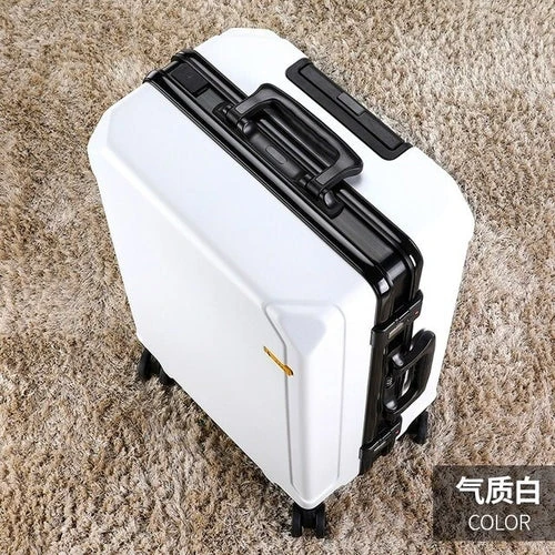Fashion Rolling Luggage Aluminum Frame | Aluminum Usb Charging Trolley 10 Fashion Rolling Luggage Aluminum Frame | Aluminum Usb Charging Trolley - Image 8