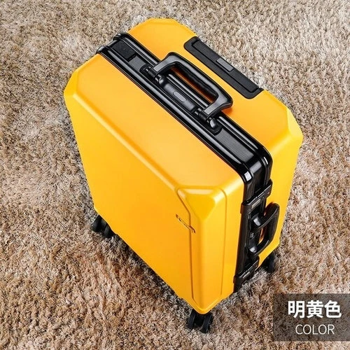 Fashion Rolling Luggage Aluminum Frame | Aluminum Usb Charging Trolley 18 Fashion Rolling Luggage Aluminum Frame | Aluminum Usb Charging Trolley - Image 16