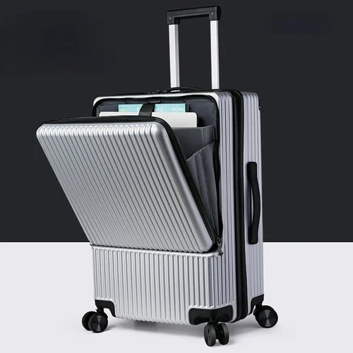 KANGSHILU Aluminum Frame 20 Inches Travel Suitcases Universal Wheel 9 KANGSHILU Aluminum Frame 20 Inches Travel Suitcases Universal Wheel - Image 7