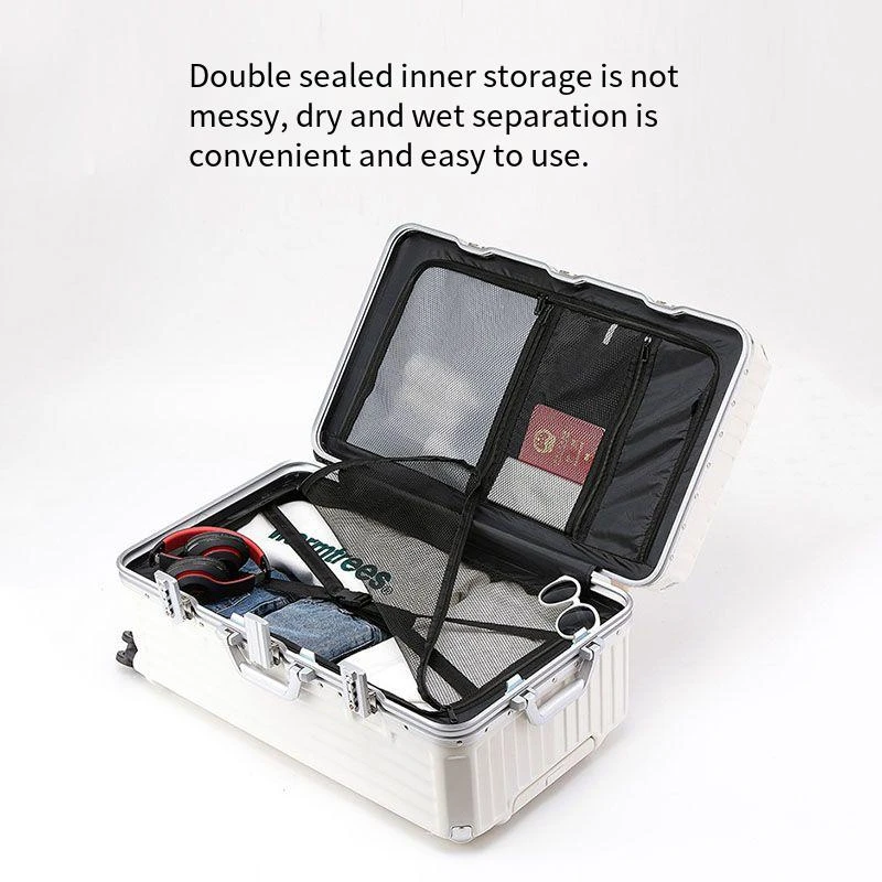 Large Capacity Cup Holder Suitcase Men Carry On Luggage Women Travel 7 Large Capacity Cup Holder Suitcase Men Carry On Luggage Women Travel - Image 5