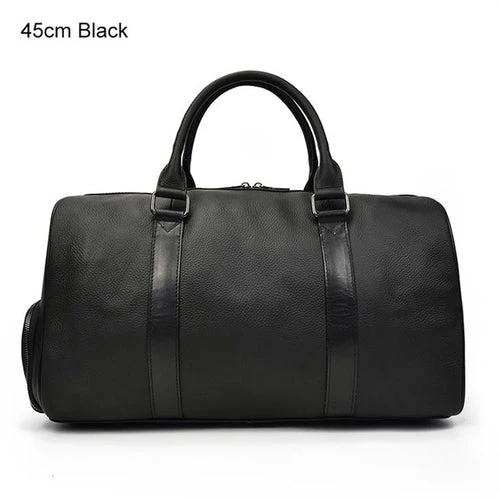 Maheu Hot Genuine Leather Men Women Travel Bag Soft Real Leather 12 Maheu Hot Genuine Leather Men Women Travel Bag Soft Real Leather - Image 10
