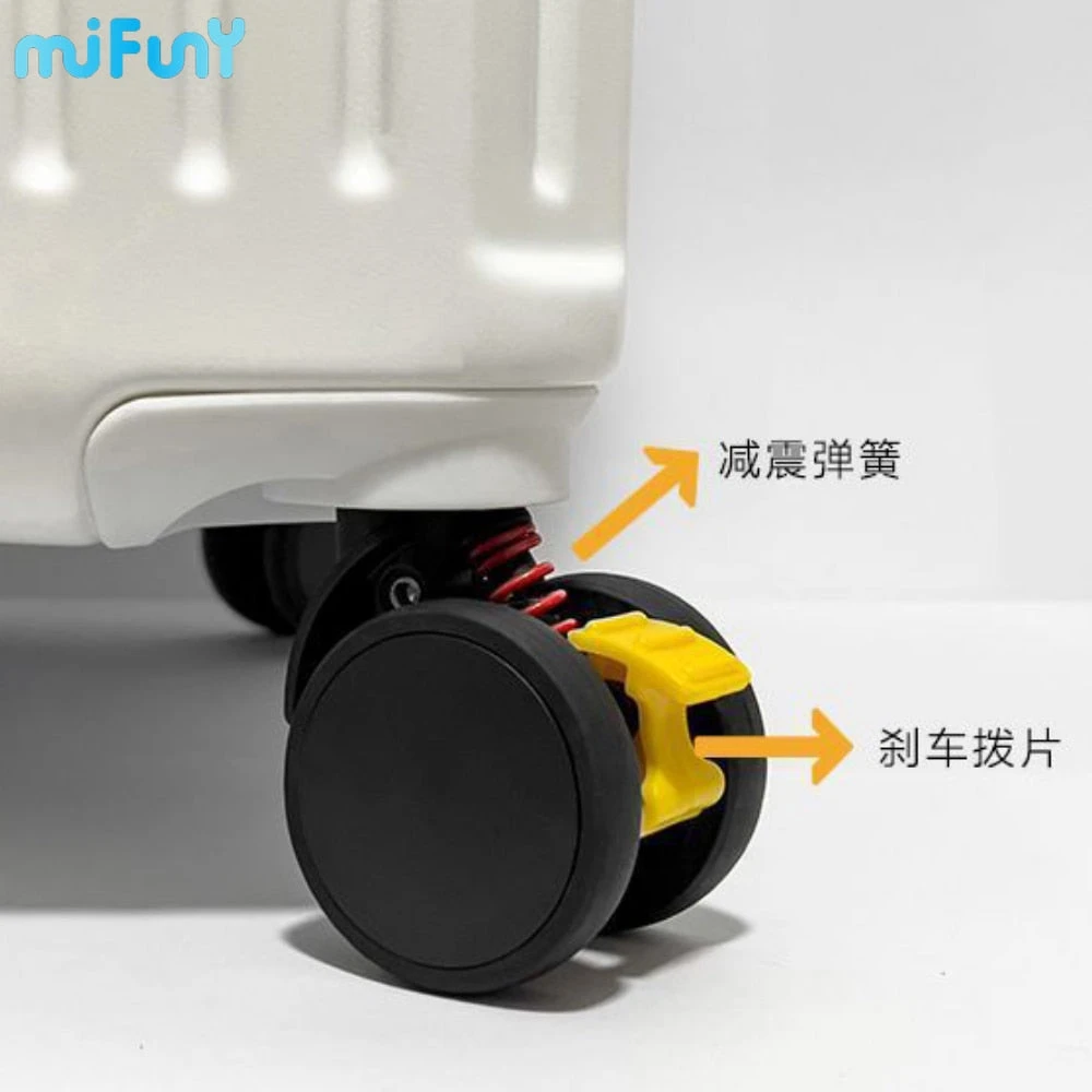 MIFUNY Travel Luggage With Cup Holder Aluminum Frame Suitcase Large 8 MIFUNY Travel Luggage With Cup Holder Aluminum Frame Suitcase Large - Image 6