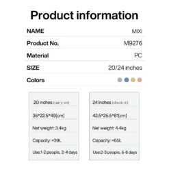 Suitcases Travel Cabin Bag Women | Suitcases Travel Cabins Wheels - -Vera Bradley Shop Mixi Gorgeous Wide Handle Suitcase 24 Travel Luggage Rolling Wheels Women Men 20 Carry On Cabin