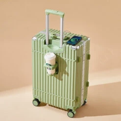 Multifunctional Luggage Aluminum Frame Trolley Case Universal Wheel -Vera Bradley Shop Multifunctional Luggage Aluminum Frame Trolley Case Universal Wheel Cup Holder Seat Built in USB Interface Boarding.jpg 640x640 05bd02ef 008e 4839 8043 6e7f6144613f