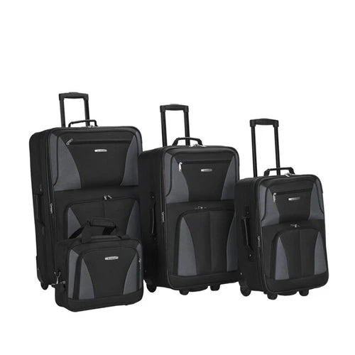 Rockland Luggage Journey 4 Piece Softside Expandable Luggage Set| | 11 Rockland Luggage Journey 4 Piece Softside Expandable Luggage Set| | - Image 9