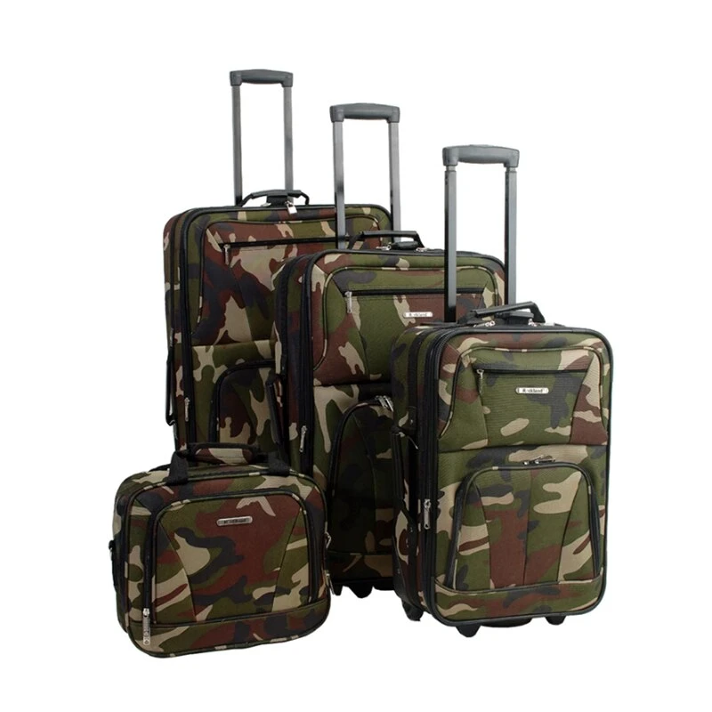 Rockland Luggage Journey 4 Piece Softside Expandable Luggage Set| | 4 Rockland Luggage Journey 4 Piece Softside Expandable Luggage Set| | - Image 2