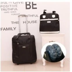 Women Travel Bags Wheels Travel Trolley Bags Sets Travel Handbag Nylon Large Capacity Travel -Vera Bradley Shop Women travel bags wheels Travel trolley bags sets travel handbag Nylon large capacity Travel Rolling Luggage.jpg 640x640 6450d609 1d4c 4675 b1d1 3fe023b743a9