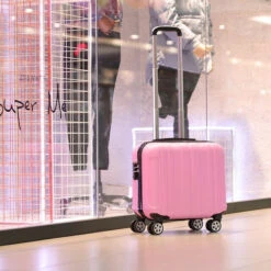 XZAN 17 Inch Small Suitcase On Wheels Ladies 14 Inch Mini Cabin -Vera Bradley Shop XZAN 17 Inch Small Suitcase on Wheels Ladies 14 inch Mini Cabin Suitcase Chassis Trolley Case.jpg 640x640 3a154e12 e77c 40fa 83e2 c3ccbfa901a3