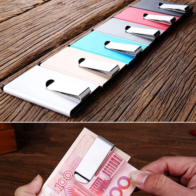 Luxury Credit Card Holder Men Women Aluminum Slim 5 Luxury Credit Card Holder Men Women Aluminum Slim - Image 3