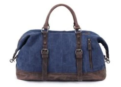 Men'S Travel Bags Vintage Leather Canvas Carry On Luggage Bags Big Men Duffel Bags Travel Tote -Vera Bradley Shop product image 534827644
