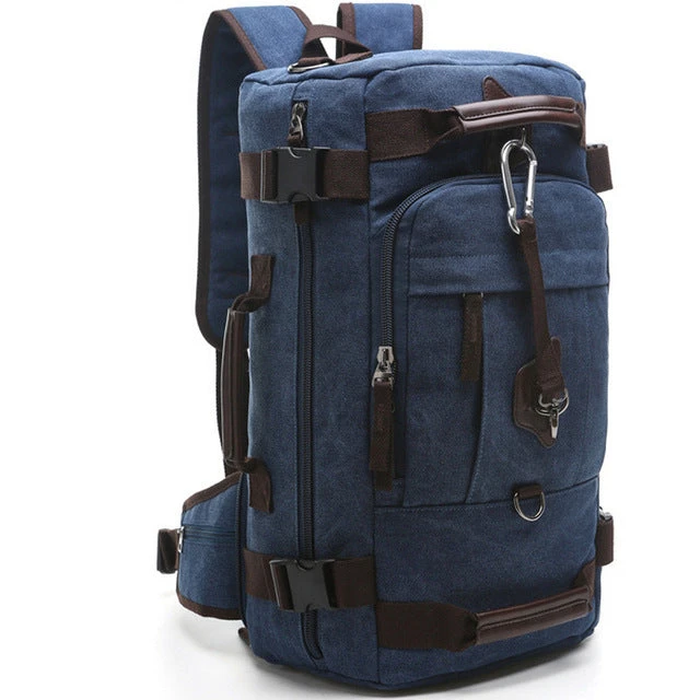 Luodun 2018 New Arrival Anvas Leather Men Travel Bags Carry On Luggage Bags Men Duffel Bags 8 Luodun 2018 New Arrival Anvas Leather Men Travel Bags Carry On Luggage Bags Men Duffel Bags - Image 6