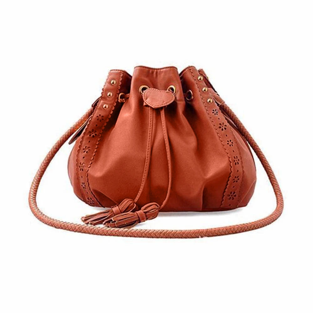 Lady Handbag Shoulder Bag Tote Purse Leather Women Messenger Hobo Bags 5 Lady Handbag Shoulder Bag Tote Purse Leather Women Messenger Hobo Bags - Image 3