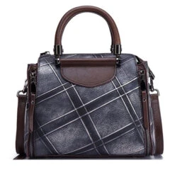 2018 Vintage Design Genuine Leather Women Handbags Satchels Pattern Luxury Women Bags Leather 10 2018 Vintage Design Genuine Leather Women Handbags Satchels Pattern Luxury Women Bags Leather -Vera Bradley Shop product image 854204567