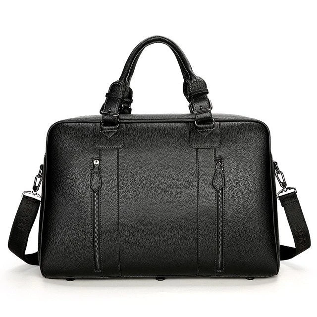 2019 New Fashion Pu Leather Men'S Travel Bag Luggage & Travel Bag Men Carry On Leather Duffel Bag 5 2019 New Fashion Pu Leather Men'S Travel Bag Luggage & Travel Bag Men Carry On Leather Duffel Bag - Image 3