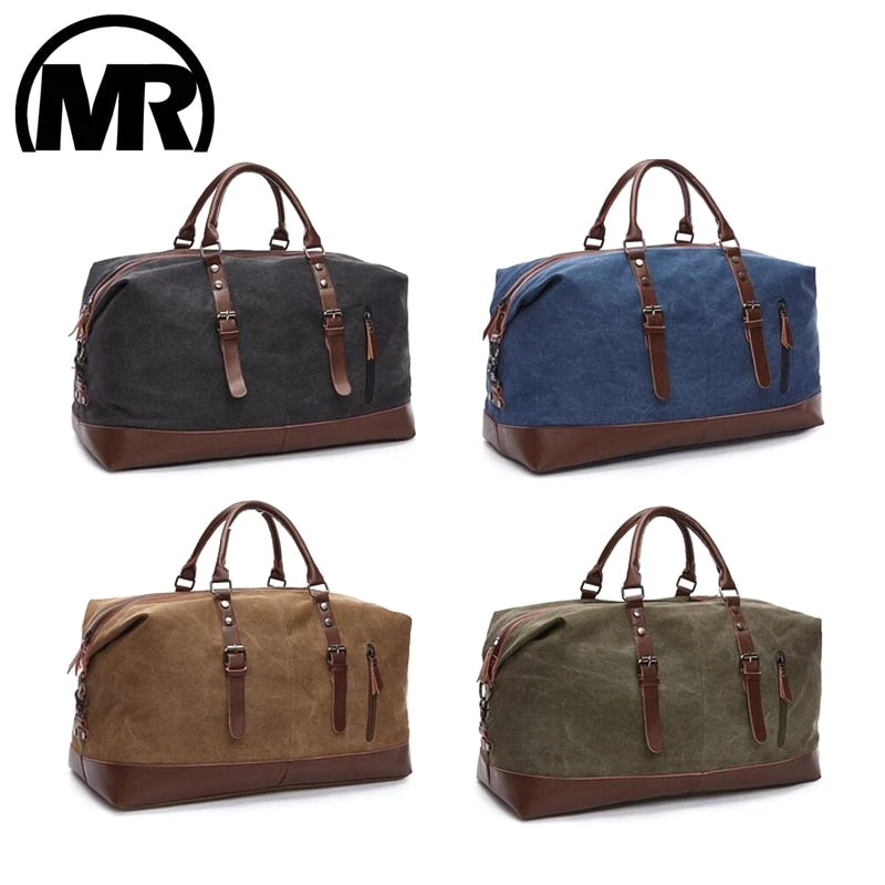 Markroyal Canvas Leather Men Travel Bags Carry On Luggage Bags Men Duffel Bags Handbag Travel 3 Markroyal Canvas Leather Men Travel Bags Carry On Luggage Bags Men Duffel Bags Handbag Travel