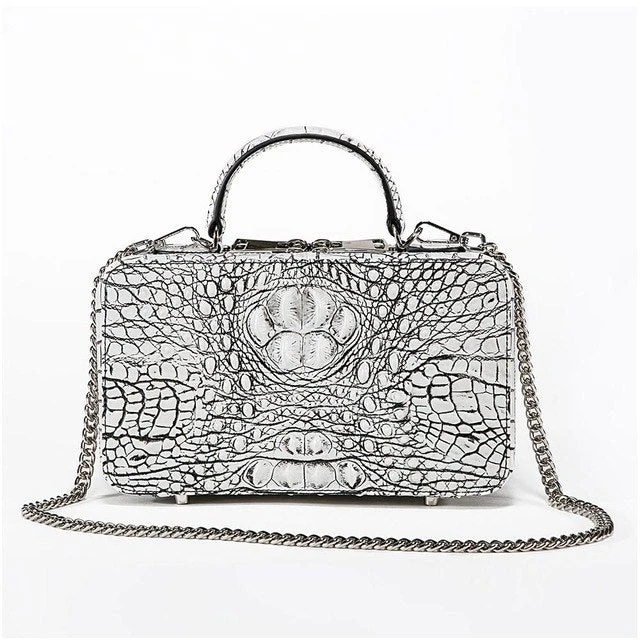 Lamaxza Cowhide Women Shoulder Handbag Fashion Genuine Leather Satchels Pattern Handle Bags Zp8001 7 Lamaxza Cowhide Women Shoulder Handbag Fashion Genuine Leather Satchels Pattern Handle Bags Zp8001 - Image 5